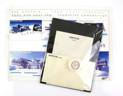 James Bond Spectre (2015) Prop soap, envelopes and headed paper used in the movie starring Daniel… | Ewbank’s