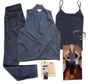 Jenna Elfman Screen Worn Wardrobe Ensemble From ’’1600 Penn’’ -- With Wardrobe Department’s Tag, Photo of Elfman Dressed in The Wardrobe & COA from 20th Century Fox | Nate Sanders