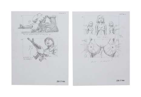 Austin Powers: International Man of Mystery | Four Scene #33 Storyboard Illustrations | Julien’s