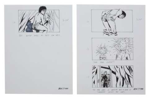 Austin Powers: International Man of Mystery | Three Scene #118 Storyboard Illustrations | Julien’s