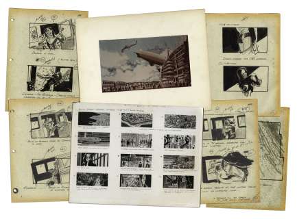 Nearly 500 Storyboard Illustrations From the 1977 Terrorist Thriller ’’Black Sunday’’ -- Based on the Munich Massacre | Nate Sanders