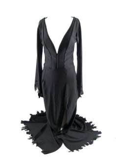 Elvira: Mistress Of The Dark Elvira’s (Cassandra Peterson) Hero Black Signature Dress Movie Costumes | Premiere Props