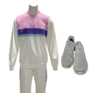 The Underdoggs Jaycen Snoop Dogg Screen Worn Sweater, Sweatpants & Sneakers Ch 24 Sc 80 | VIP Fan Auctions