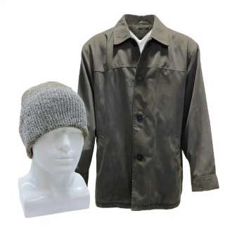Self Reliance Walter/James Biff Wiff Screen Worn Jacket & Beanie Ch 30-74 | VIP Fan Auctions