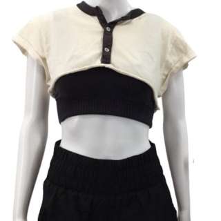 Heels Elle AJ Mendez Screen Worn Cropped Shirt, Sports Bra & Shorts Ch 3 Sc A31 Ep 204 | VIP Fan Auctions