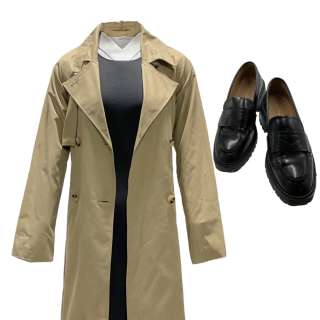 Men Riley Gayle Rankin Screen Worn Jacket, Maxi Dress & Dress Shoes | VIP Fan Auctions