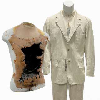 Dogma (1999) Azrael Jason Lee Screen Worn Casual Suit, Button-Up Shirt & Prosthetic Torso | VIP Fan Auctions