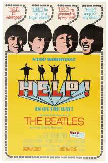 THE BEATLES "HELP!" ONE-SHEET MOVIE POSTER. | Hake’s