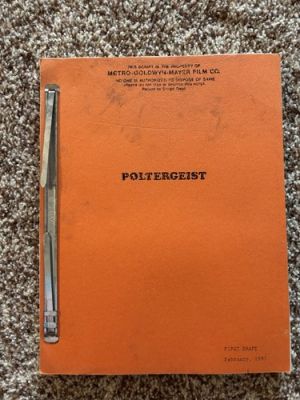 Movie SCRIPT for Poltergeist Metro Goldwyn Mayer Film Co February 1981