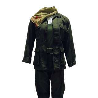 Snowpiercer Ruth Wardell (Played By Alison Wright) Screen Worn Long Sleeve, Button-Front Shirt, Tank Top, Zip-Front Pants, Bandana W/ Prop Blood & Belt Ep 307 | VIP Fan Auctions