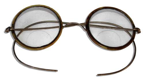 George Burns Iconic Wide-Rimmed Circular Glasses | Nate Sanders