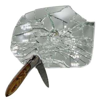 Power Book II Ghost Monet (Mary J Blige) Screen Used Broken Mirror & Knife Ep 302-307 | VIP Fan Auctions