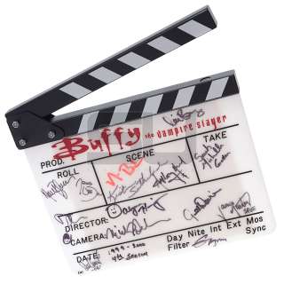 Lot 52 - Buffy The Vampire Slayer (TV) - Cast & Crew Autographed Clapper Board