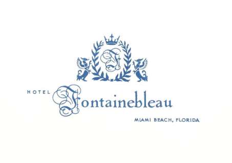 James Bond Goldfinger (1964) Hotel Fontainebleau paper, 19 x 27 cm. | Ewbank’s