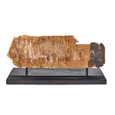 "Jabba the Hutt" Sail Barge Wreckage Plank from Star Wars: Episode VI - Return of the Jedi - 44 x 15 - Ursa Authentic OOA | Goldin