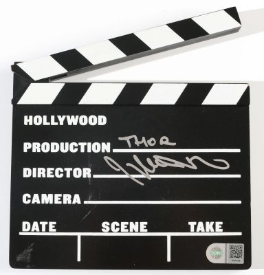 Taika Waititi Director of Thor: Ragnarok (SWAU) Signed Prop Replica Mini Clapperboard with Written Movie Title | SWAU