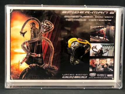 Lot 150 - Spider-Man 2 (2004) - Screen Used Ock Tentacle Vertebrae Framed