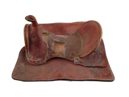 Django Unchained Django’s (Jamie Foxx) Screen Used Horse Saddle Movie Props | Premiere Props