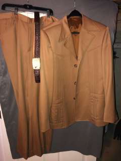 Lot 59 - The Get Down - (Papa Fuerte) Jimmy Smits 1970’s custom suit with belt (no shirt) (GETDOWN0001)