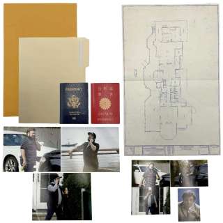 Poker Face Season 2 Iguana (Justin Theroux) Screen Used Floor Map, Manila Folder W/ Document, Us Passport, Japan Passport, (7) Pictures & Manila Envelope Ep 211 | VIP Fan Auctions
