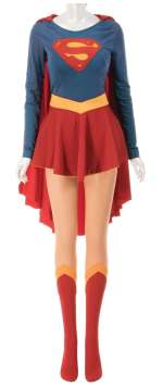Lot 166 - Helen Slater ‘Supergirl‘ signature superhero uniform from Supergirl.