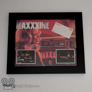 Maxxxine (2024) Maxine Minx (Mia Goth) VHS Label (02503) | Props In Motion Online
