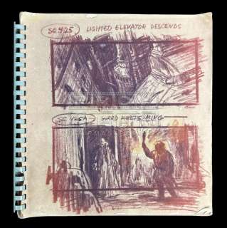 FLASH GORDON - Mentor Huebner Storyboard Book