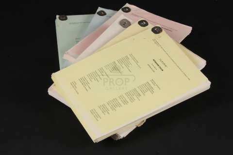 Ivanhoe | Complete set of six production used scripts | The Prop Gallery