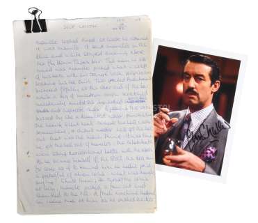 Lot 151 - ESTATE OF JOHN CHALLIS - HANDWRITTEN UNPUBLISHED NOVEL MANUSCRIPT
