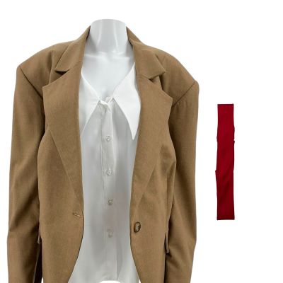 Lot 41: Eternity Anna (Da’Vine Joy Randolph) Production Worn Jacket, Shirt & Headband | VIP Fan Auctions