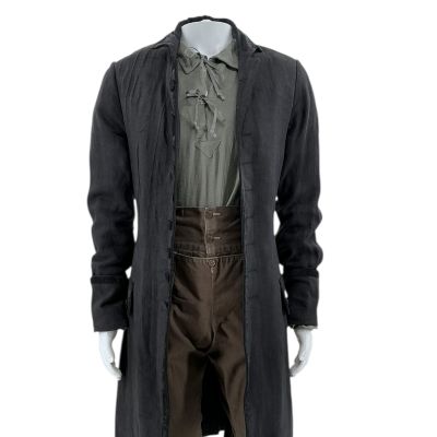 Lot 102: Sleepy Hollow (2013-2017) Ichabod Crane (Tom Mison) Screen Worn Coat, Shirt & Pants Ep 316 | VIP Fan Auctions