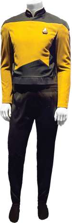 Brent Spiner ’Lt. Commander Data’ tunic from Star Trek: The Next Generation. | Profiles in History