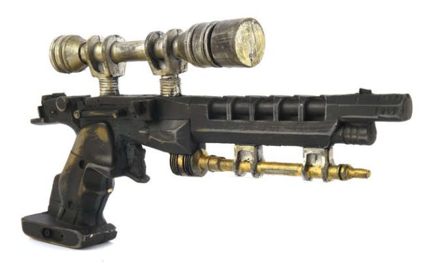 Star Wars: Episode I - The Phantom Menace (1999). Star Wars production used blaster prop from the… | Ewbank’s