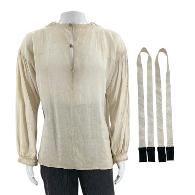 Lot 31: The Bluff Pastor Bradley Screen Worn Photo Double Shirt, Pants & Suspenders Ch 1a Sc Multiple | VIP Fan Auctions