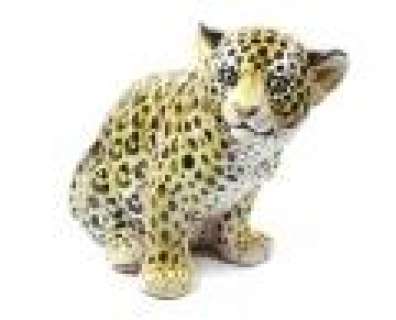 Mad Men - Lot 230 - Jim‘s Large Ceramic Leopard