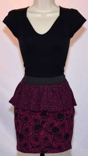 Lot 245 - Santana Lopez (played by Naya Rivera) "Bebe" top & mini skirt ensemble.