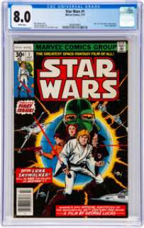 Star Wars #1 Marvel Comics CGC Graded 8.0 Comic Book (1977). | Heritage