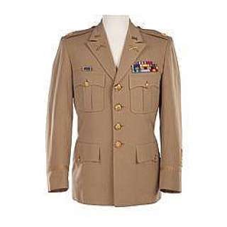 Lot 4 - FRANK SINATRA MILITARY JACKET FROM THE MANCHURIAN