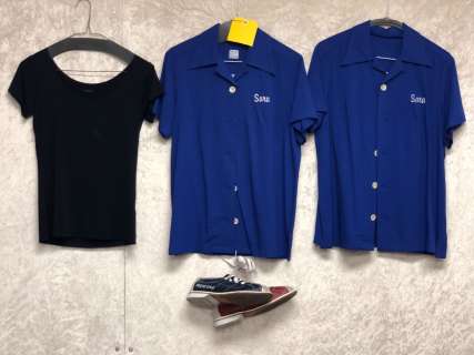 "Superhero Show" - Season 6 Ep. 12- #1 Hero - Vintage bowling outfit - includes 2 MTO Cobalt blue bo | Direct Liquidation