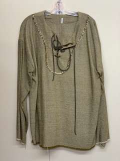 "Superhero Show" - EP. 212 Hero #7 - 2 white t shirts & Belt Brown leather w/ gold buckle "Banana re | Direct Liquidation