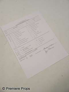 Lot 412 - Warrior Joe Zito (Kevin Dunn) Movie Props