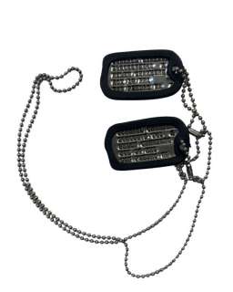 Lot 173 - Snow Falling on Cedars (1999) - Ethan Hawke (Ishmael Chambers) Set of Two WW2 Dog Tags (With COA)