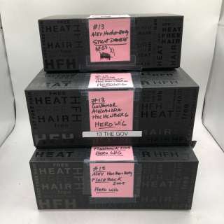 "Murder & Mysteries" - Group of 3 Screen Used Hero Wigs, includes "Alex Hochenberg Stunt"/"Governor | Direct Liquidation