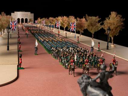 The Crown - Lot 158 - Imelda Staunton (the Queen): a funeral procession model Season 6, Episode 10, ‘Sleep Dearie Sleep‘ (qty)