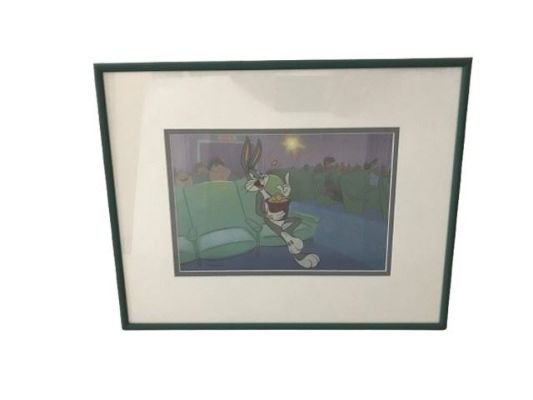 Bugs Bunny at the Movies Sericel Animation Art | Premiere Props