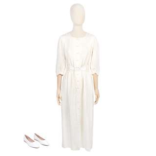 Lot 115 - Emma Corrin (as Princess Diana): A floral dress Season 4, Episode 6, ‘Terra Nullius‘