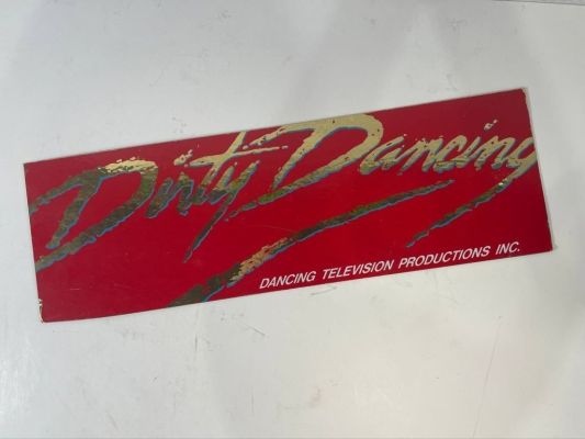 Lot 157 - Dirty Dancing (1987) - Crew Used Dashboard Parking Permit Card