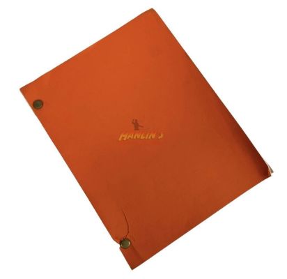 Lot 356 - The Rocketeer (1991) - Original Script (From Joel Silver) | Hanlin Auction Service