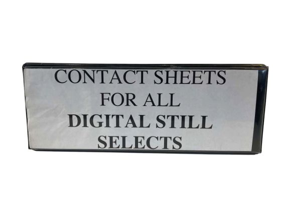Lot 112 - Phil Tippett Collection - Folder With 166 Contact Sheets | Hanlin Auction Service