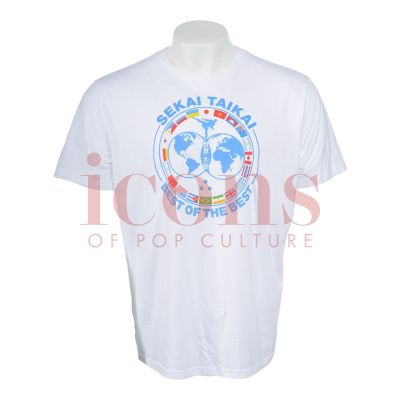 Lot 3 - Cobra Kai (TV) – Sekai Taikai Tournament T-Shirt – 61-3 | Icons of Pop Culture